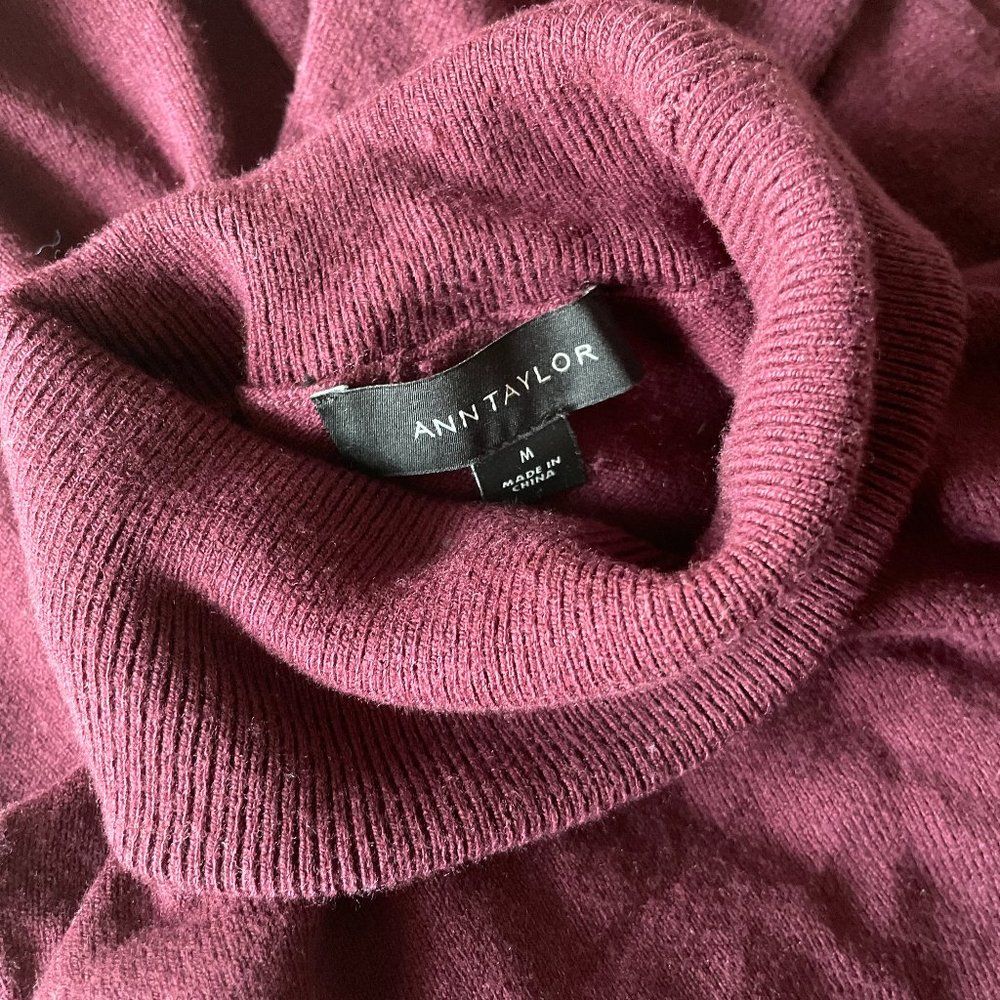 Ann Taylor Turtleneck Sweater Size M